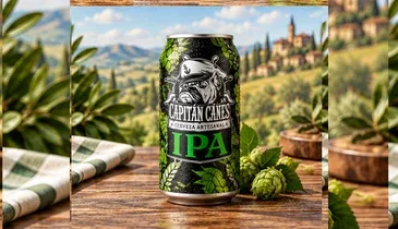 Cerveza Artesanal Capitán Cánes estilo IPA x 473 ml en Castelar