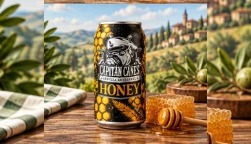 Cerveza Artesanal Capitán Cánes estilo HONEY x 473 ml en Castelar